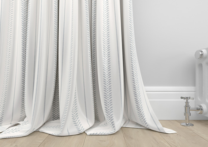 Laurel Stripe, Horizon - Made to Measure Curtains - Image 6
